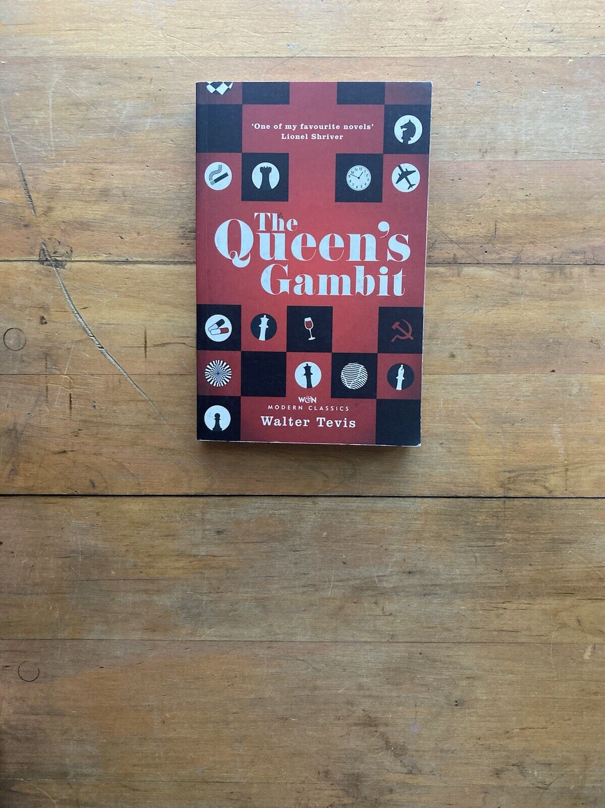 The Queen’s Gambit by Walter Tevis. Weidenfield & Nicolson. 2016.