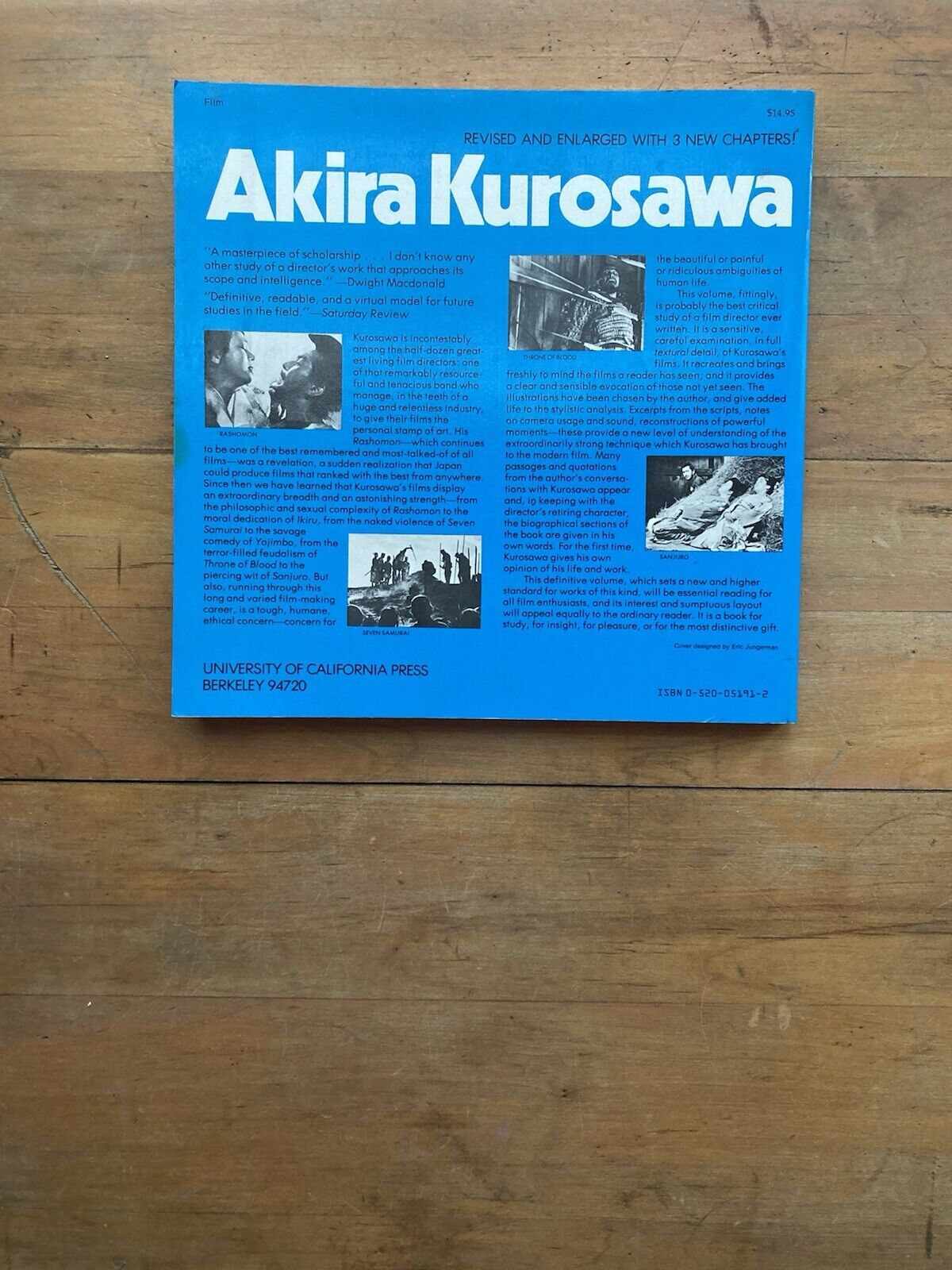 The Films of Akira Kurosawa by Donald Richie.