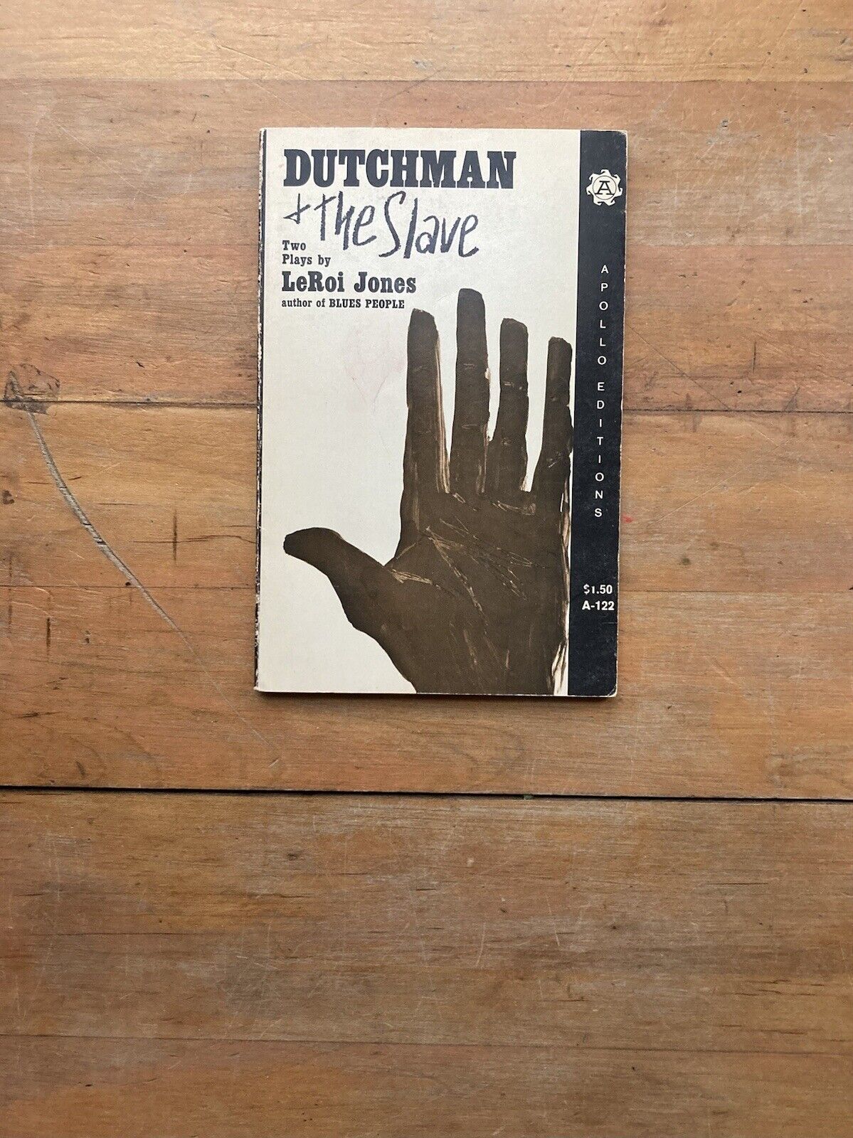 Dutchman & The Slave by LeRoi Jones (Amiri Baraka) Apollo Editions. 1964.