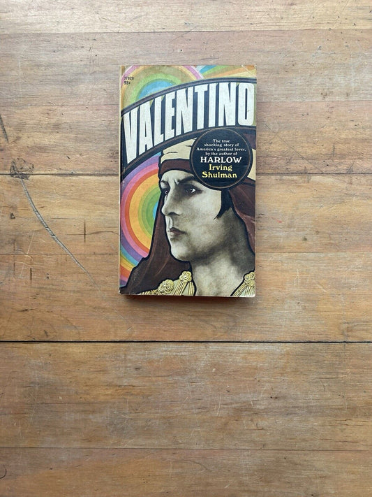 Valentino by Irving Shulman. Pocket Books. 1968.