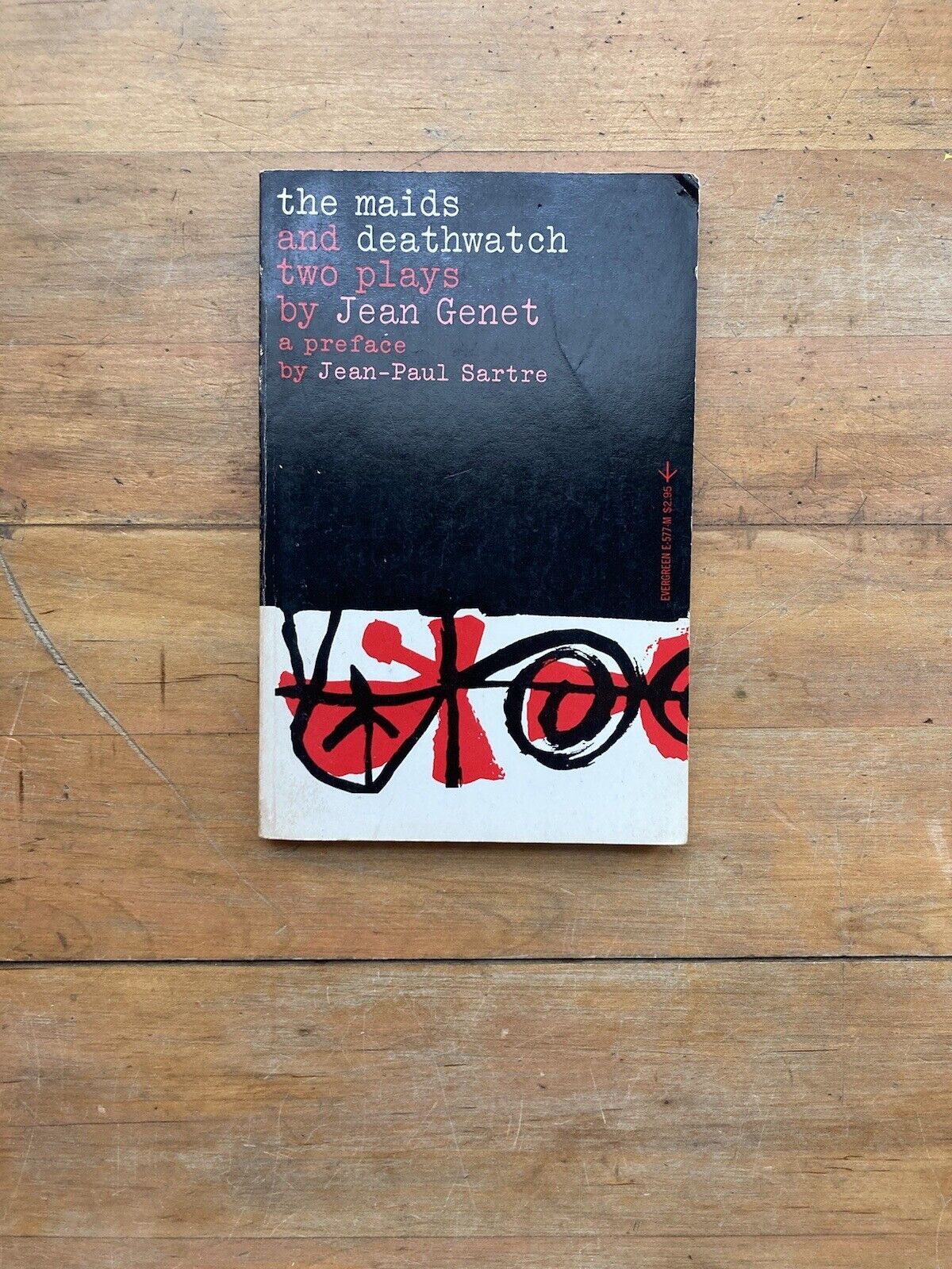 The Maid and The Deathwatch: Two Plays by Jean Genet. Grove Press. 21st print.