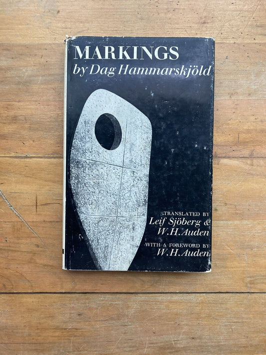 Markings Dag Hammarskjold Faber Printed in Great Britain 9th Impression 1965