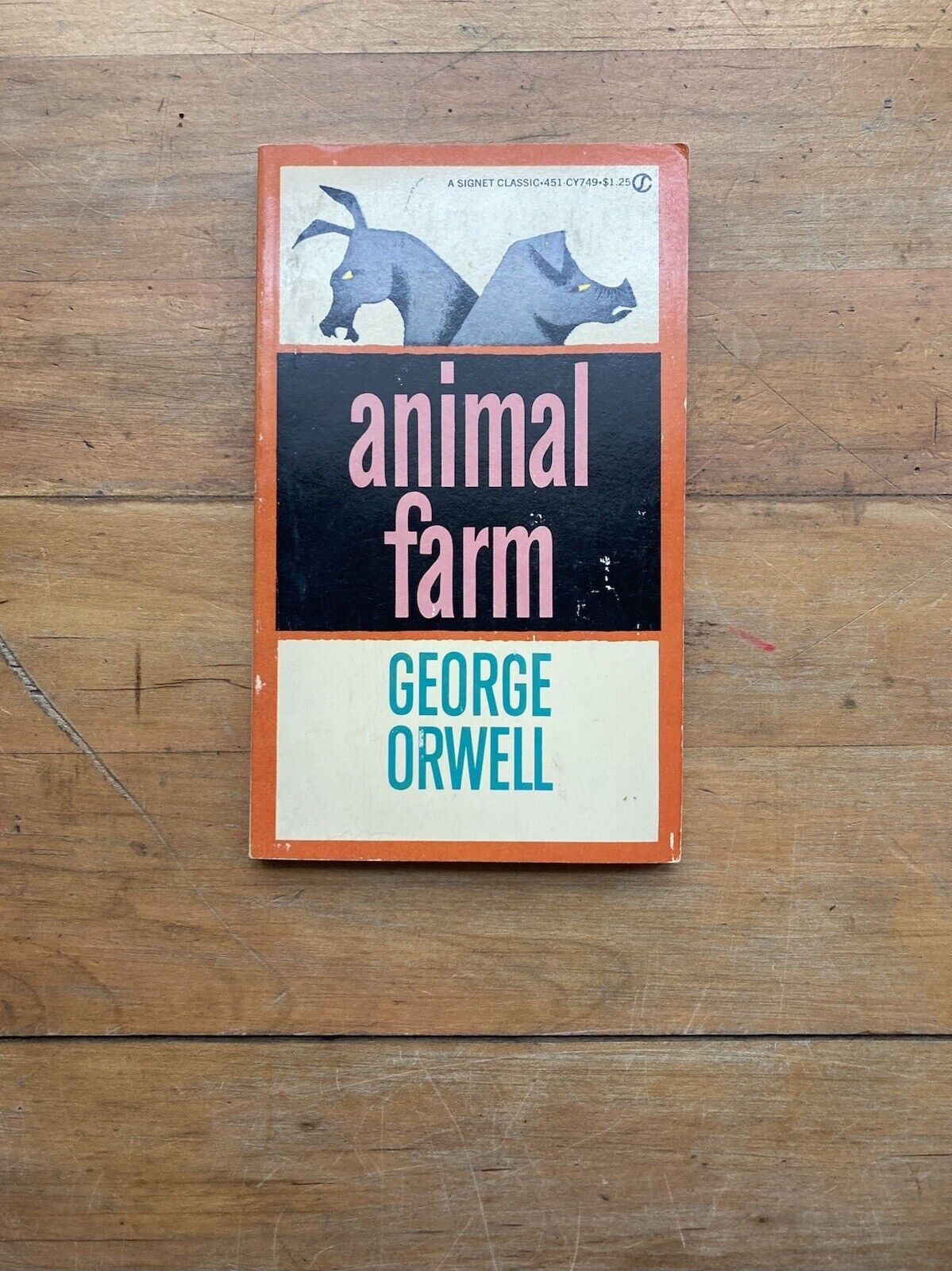 Animal Farm by George Orwell. Signet Classics. 1974.