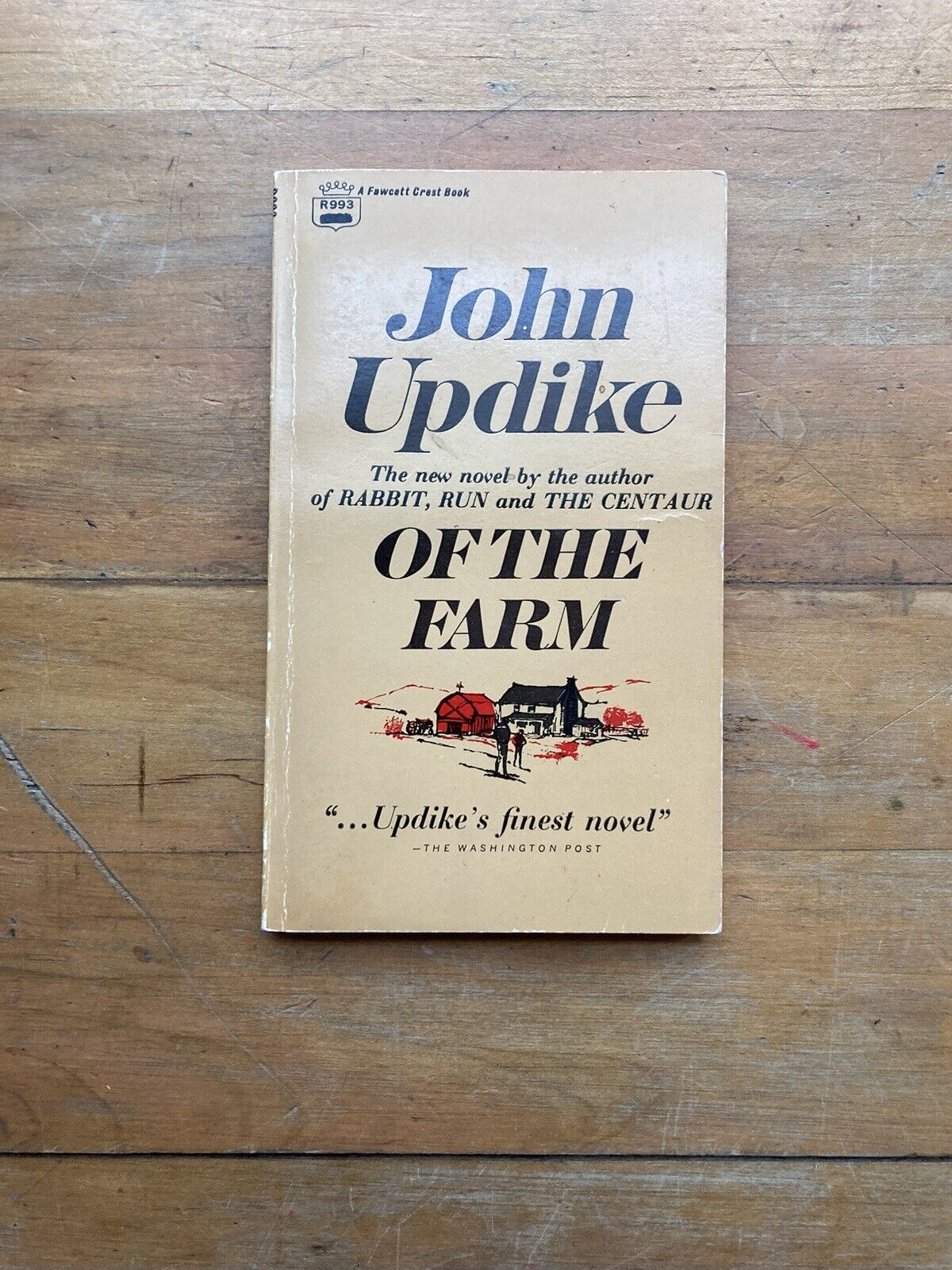 Of The Farm by John Updike. Fawcett Crest Books. 1967.