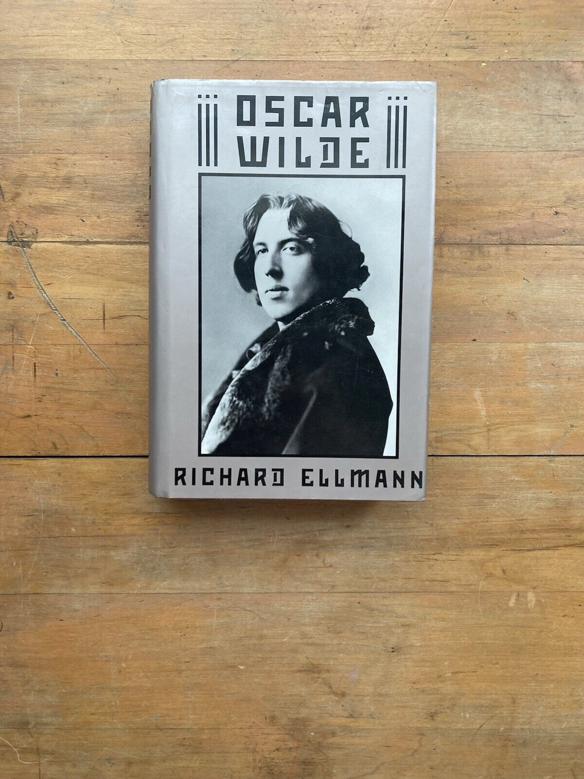 Oscar Wilde by Richard Ellmann. Alfred A. Knopf. 3rd printing, 1988.