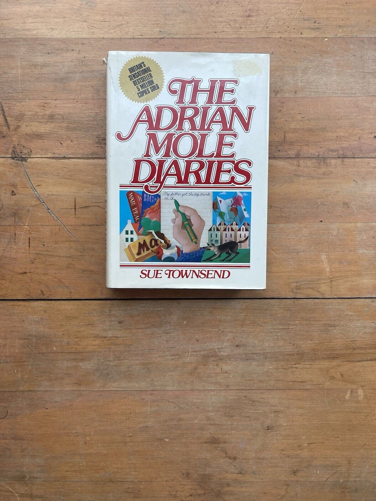 The Adrian Mole Diaries by Sue Townsend. Grove Press. 5th printing, 1986.