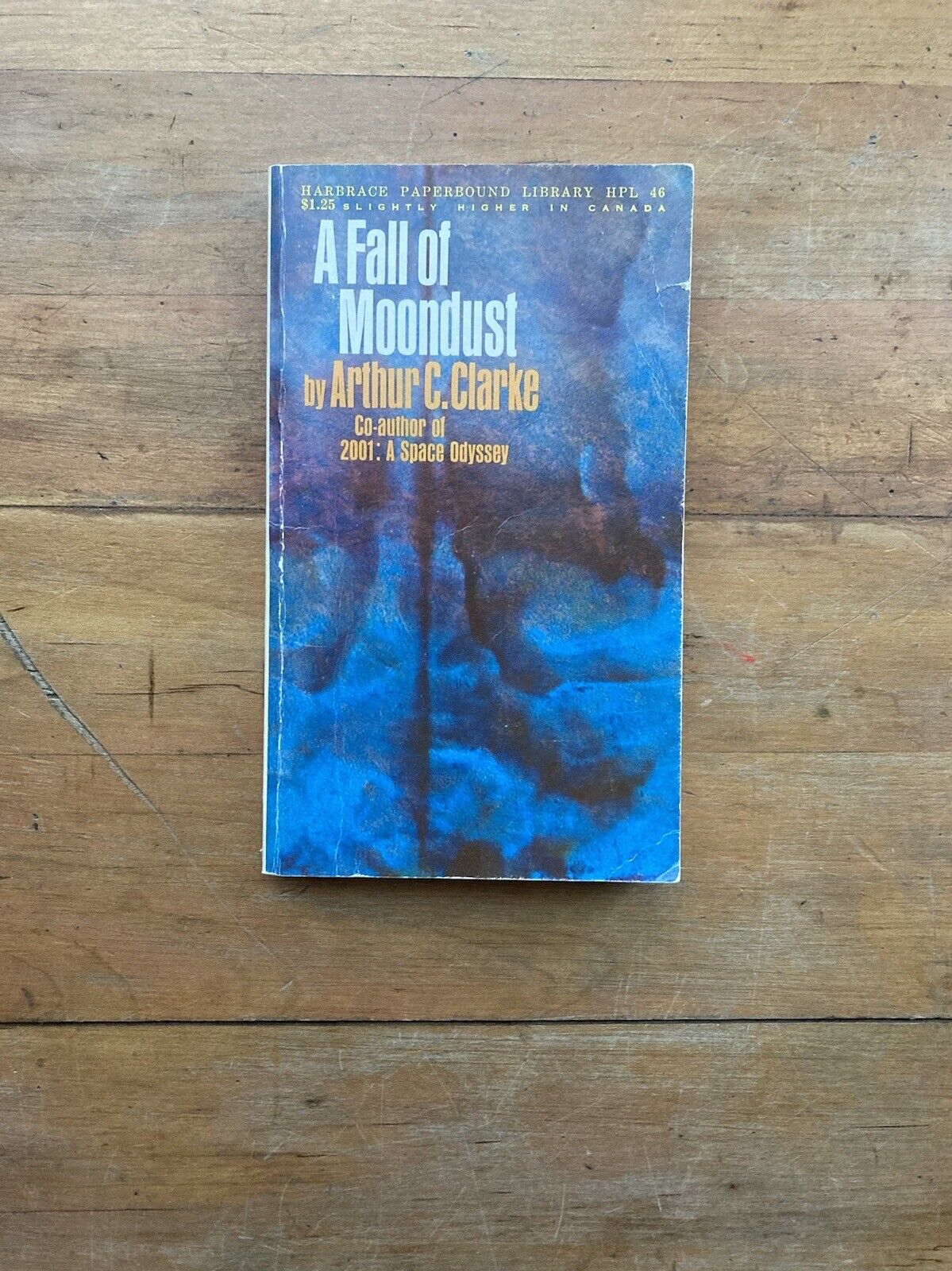 A Fall of Moondust by Arthur C. Clarke 1961 Harbrace Paperbound Library HPL 46