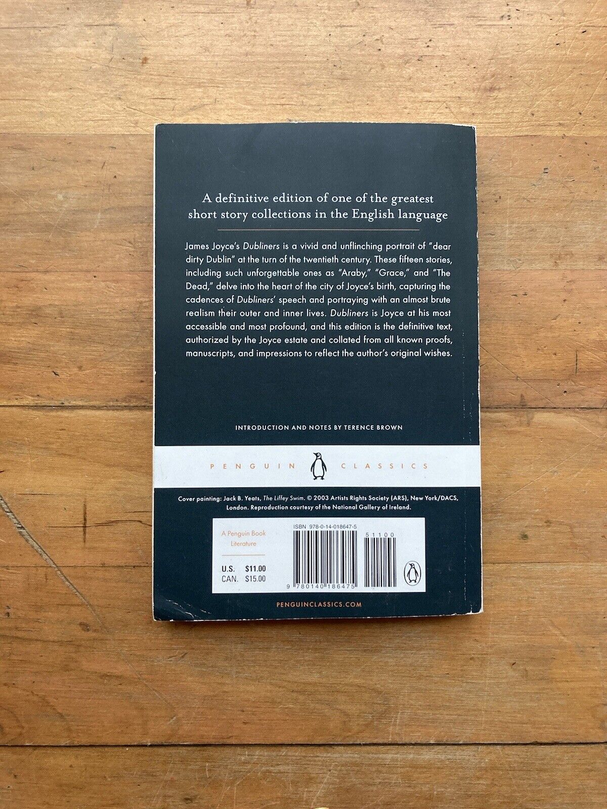 Dubliners by James Joyce. Penguin Classics.