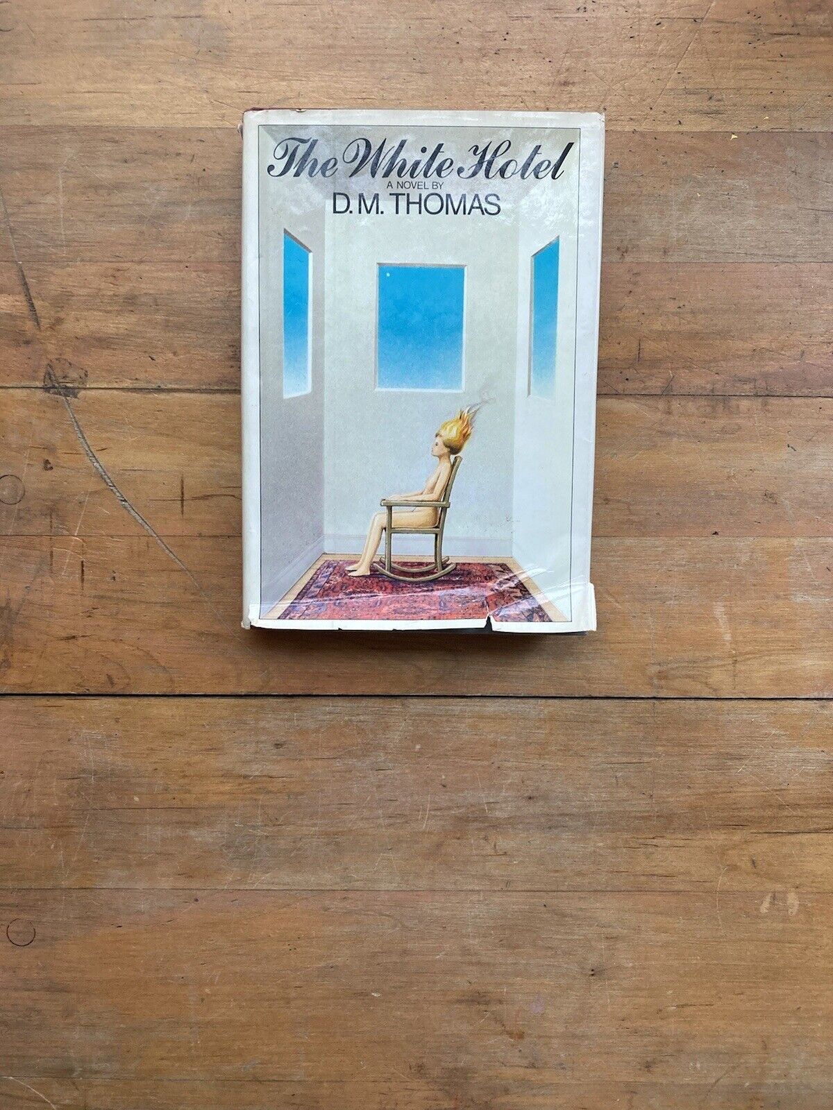 The White Hotel by D.M. Thomas. The Viking Press. 9th printing, 1981.