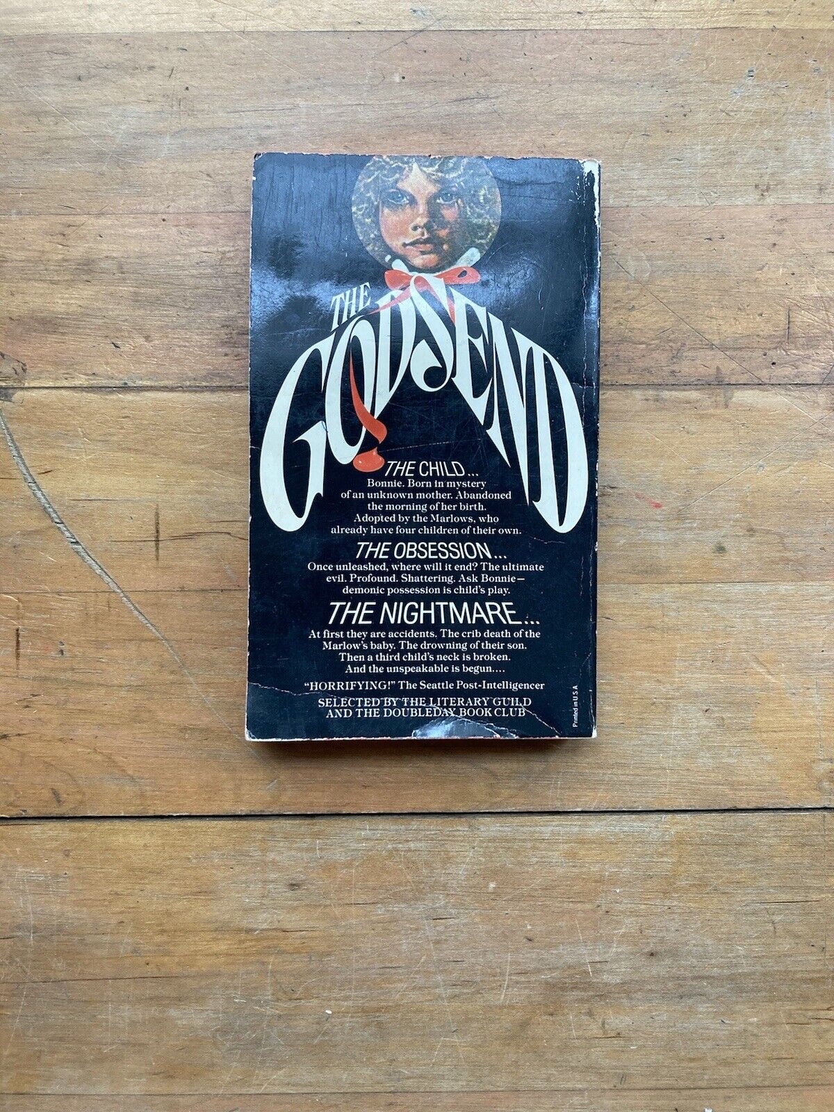 The Godsend by Bernard Taylor. Avon Books. 1977.