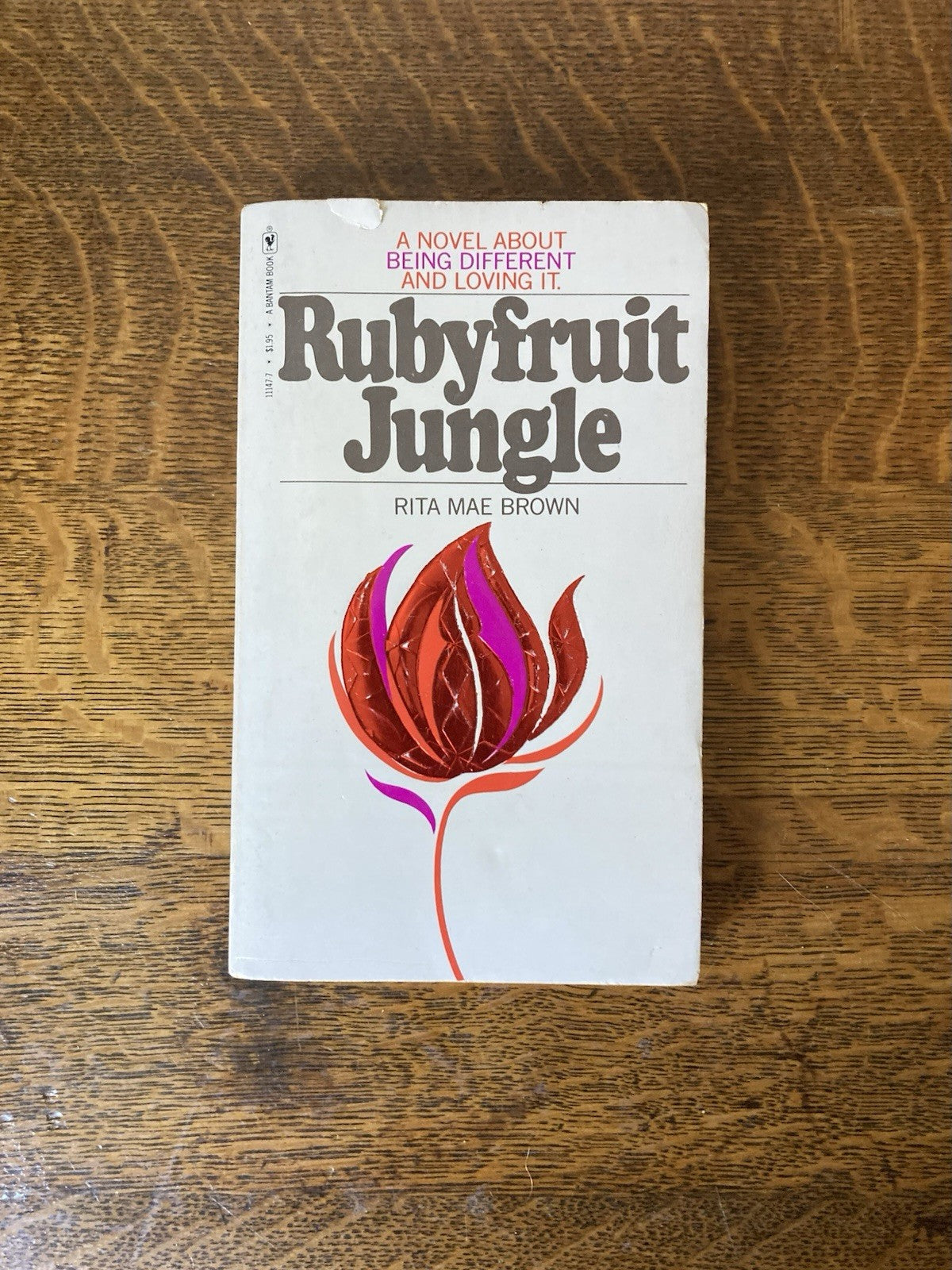 ***SIGNED*** Rubyfruit Jungle by Rita Mae Brown. Bantam Books. 1977.