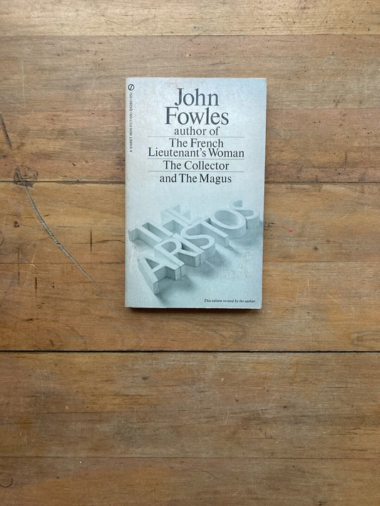 The Aristos by John Fowles. Signet Books. 1970.