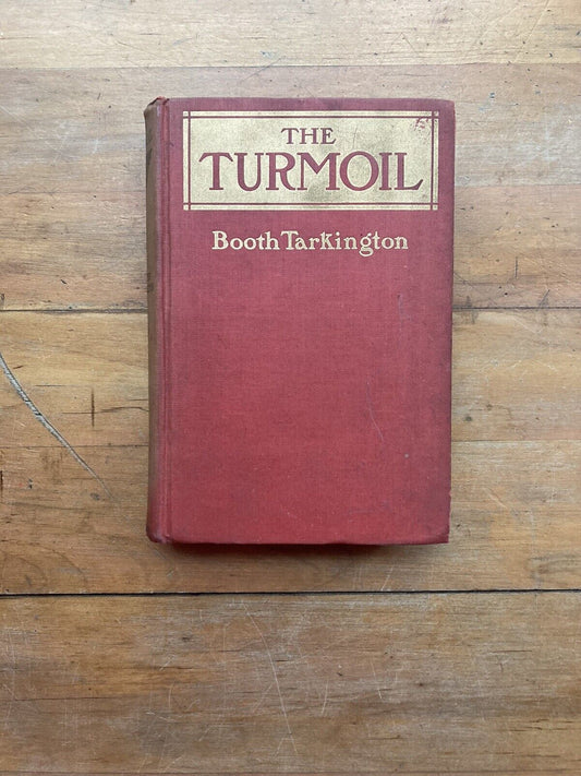 The Turmoil by Booth Tarkington, (1915), First Edition, Illustrated 