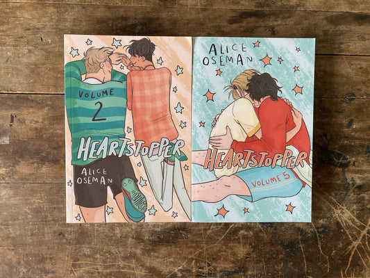 Heartstopper Vol 2 & Vol 5 by Alice Oseman 