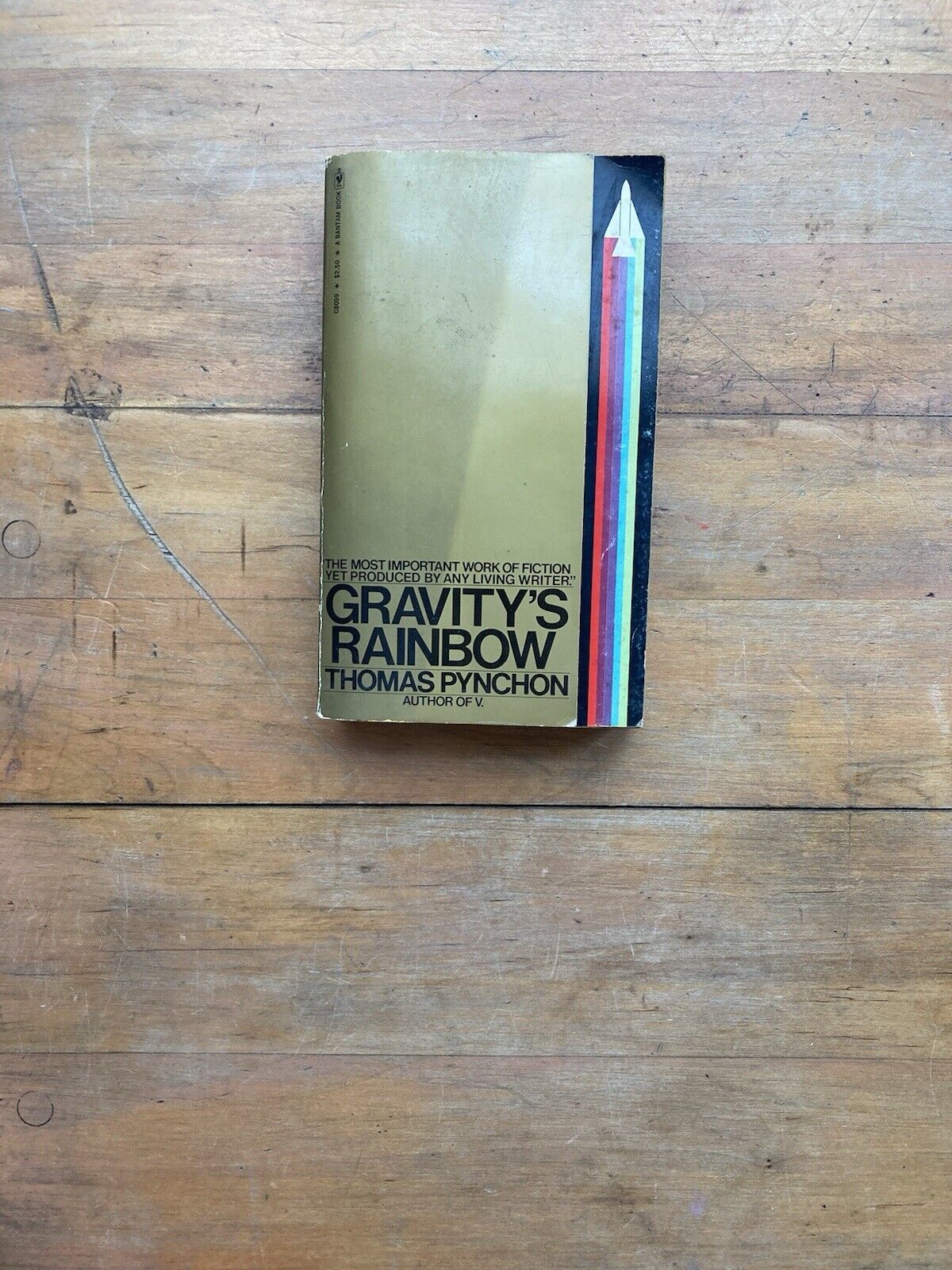 Gravity’s Rainbow by Thomas Pynchon. Bantam Books. 1974.