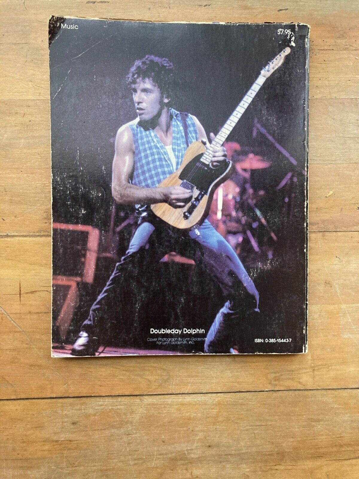 Born to Run: The Bruce Springsteen Story by Dave Marsh. 1979. W/ Photo.