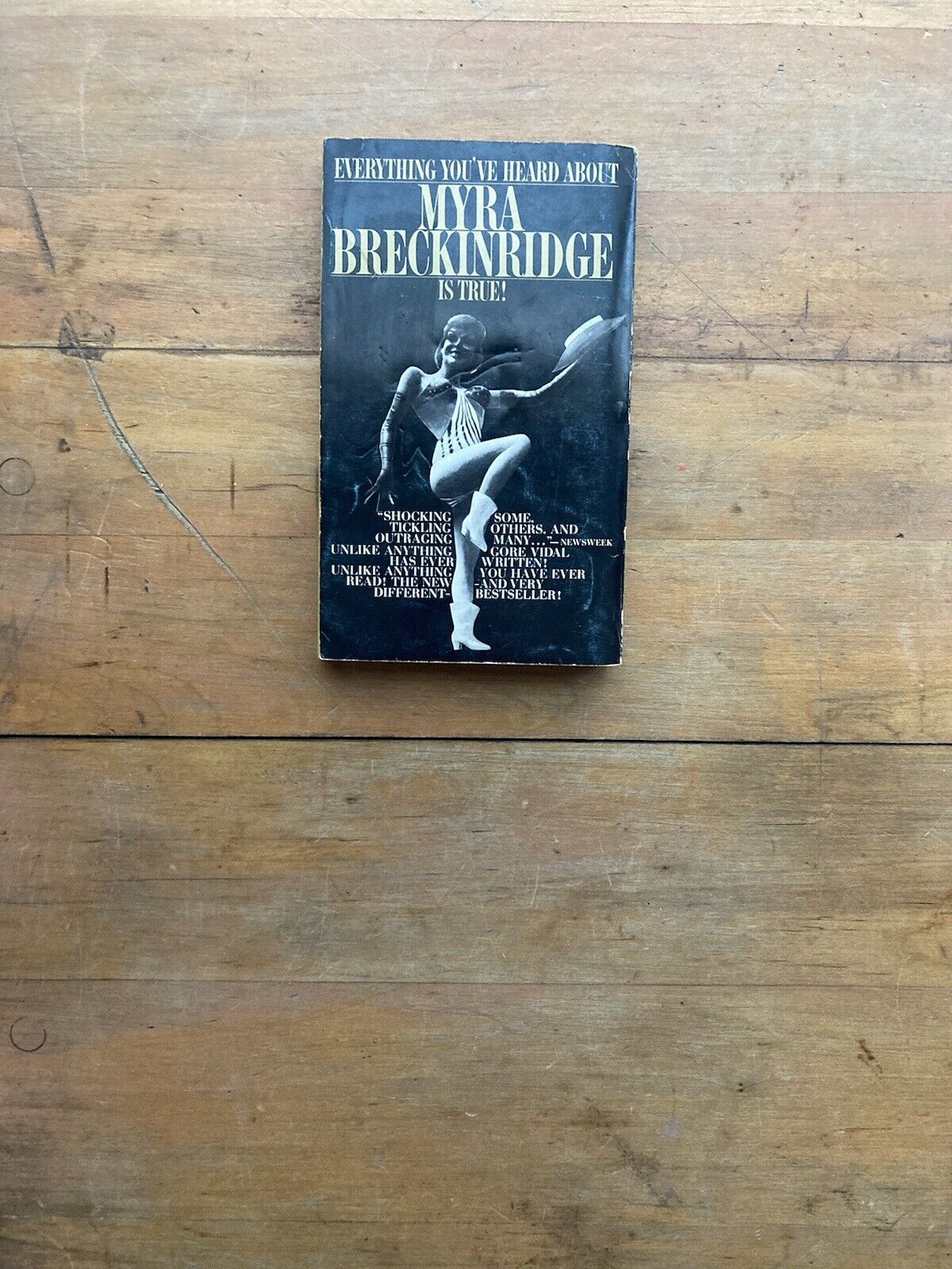 Myra Breckinridge by Gore Vidal. Bantam Books. 1968.