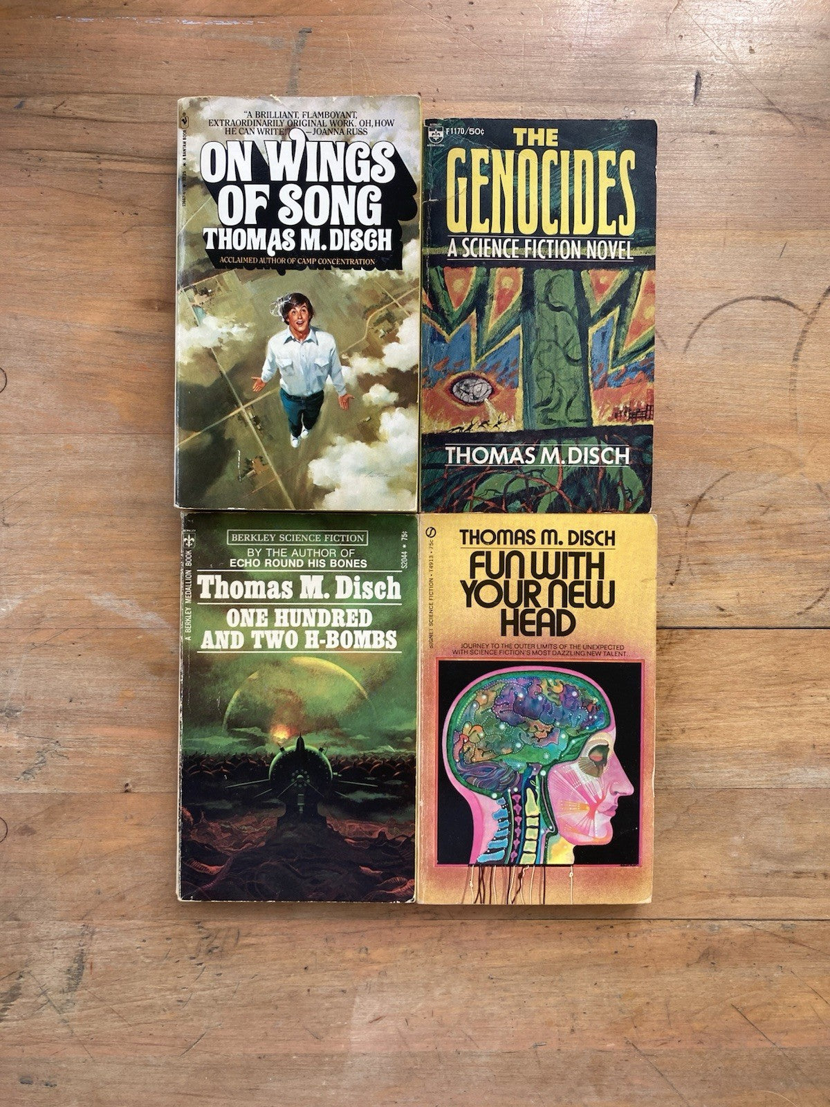 4 Books By Thomas M. Disch