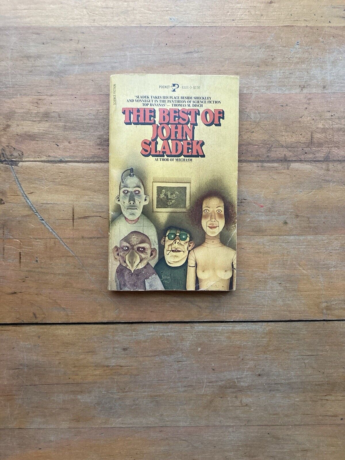 The Best of John Sladek. Pocket Books. First printing, 1981.