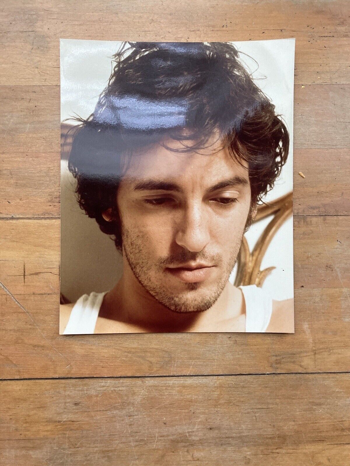 Born to Run: The Bruce Springsteen Story by Dave Marsh. 1979. W/ Photo.