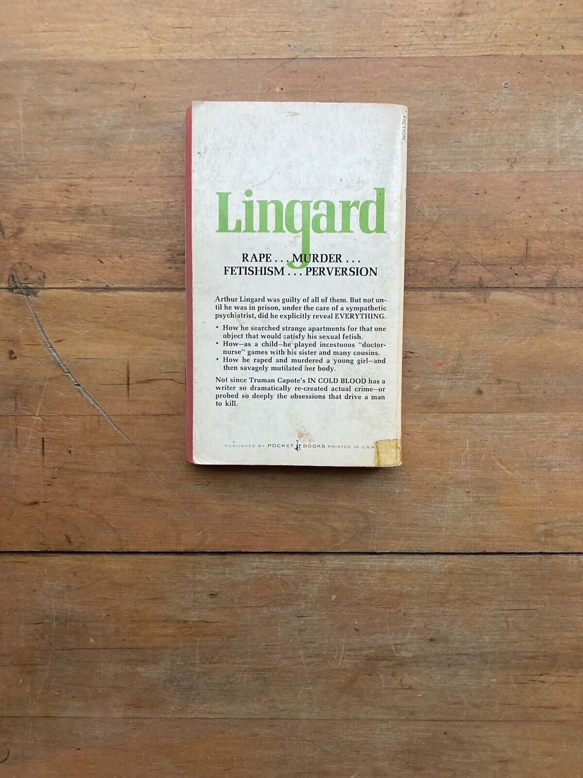 Lingard by Colin Wilson. Pocket Books. 1972.