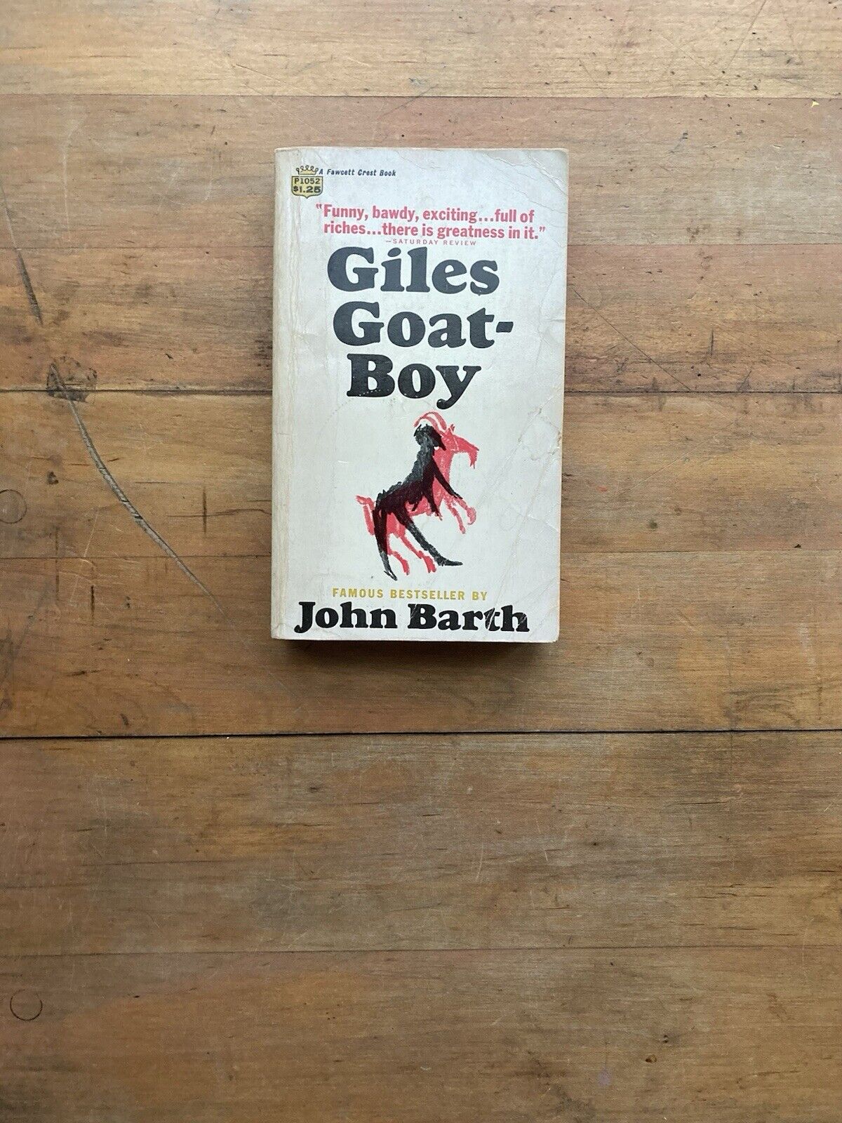 Giles Goat-Boy by John Barth. Fawcett Crest. 1967.