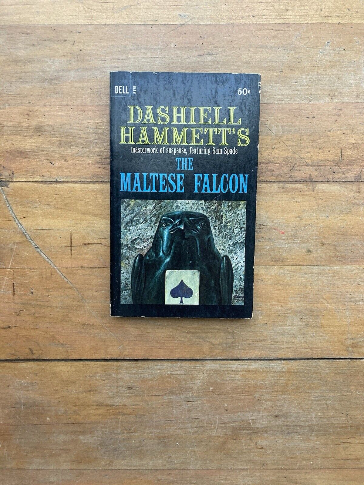 The Maltese Falcon by Dashiell Hammett. Dell Publishing Company. 1966.