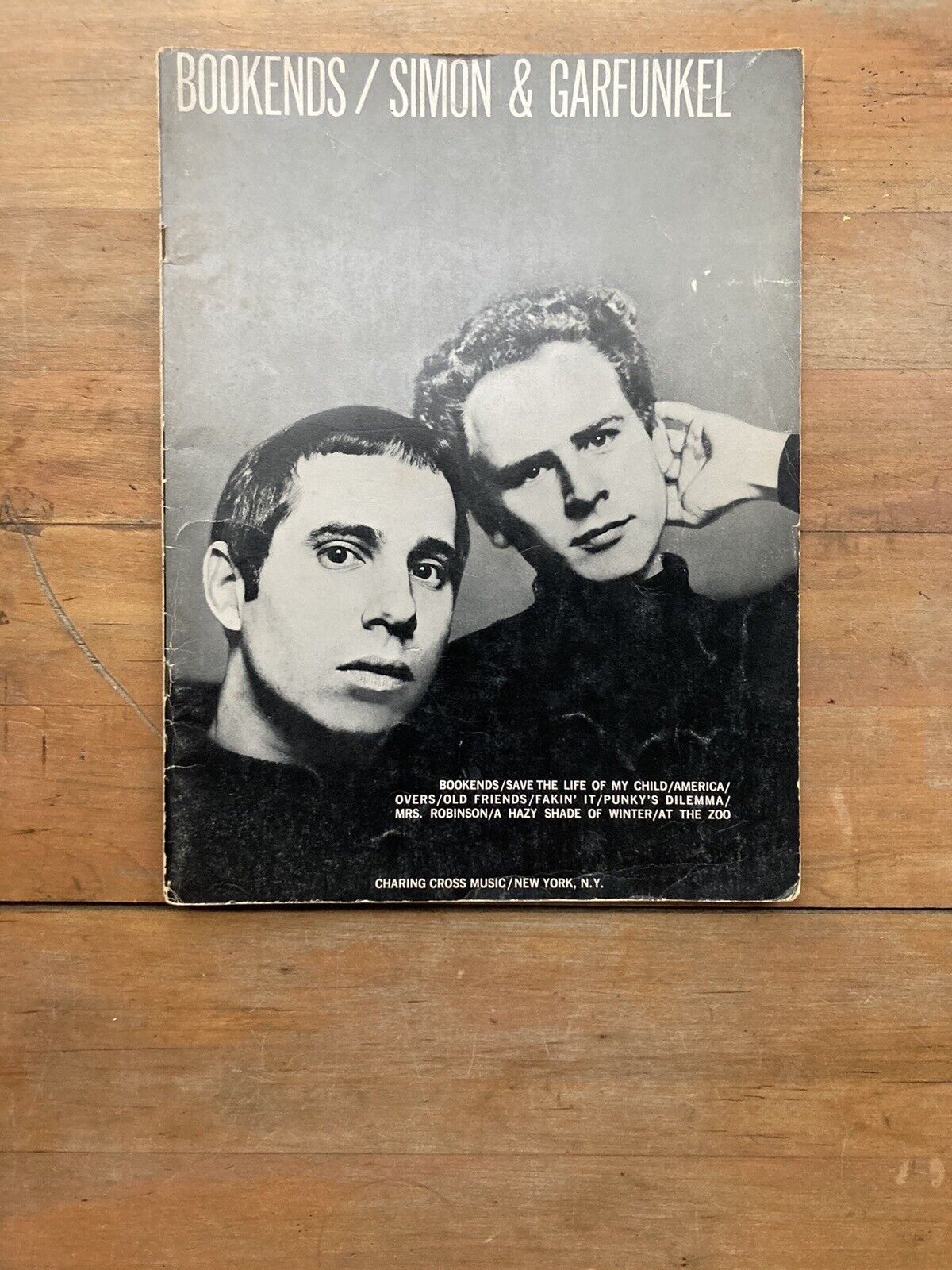 Bookends Simon and Garfunkel sheet music 1968