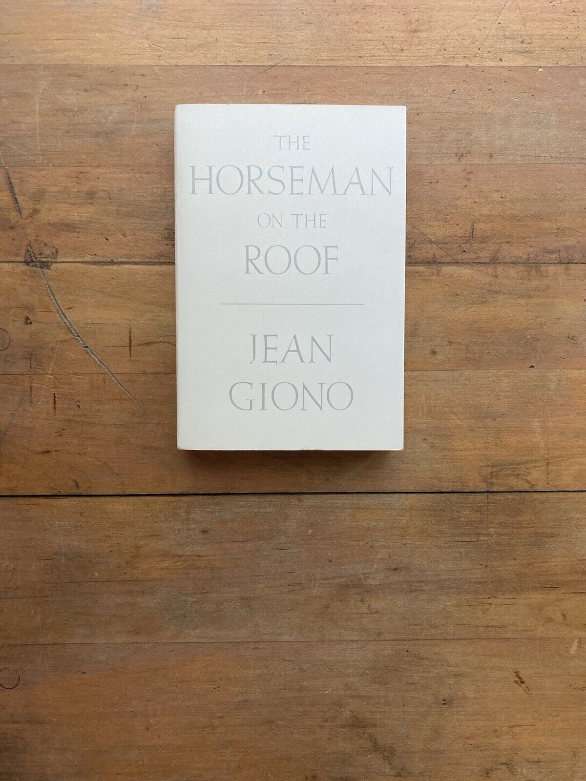 The Horseman on the Roof by Jean Giono. North Point Press. 1982.