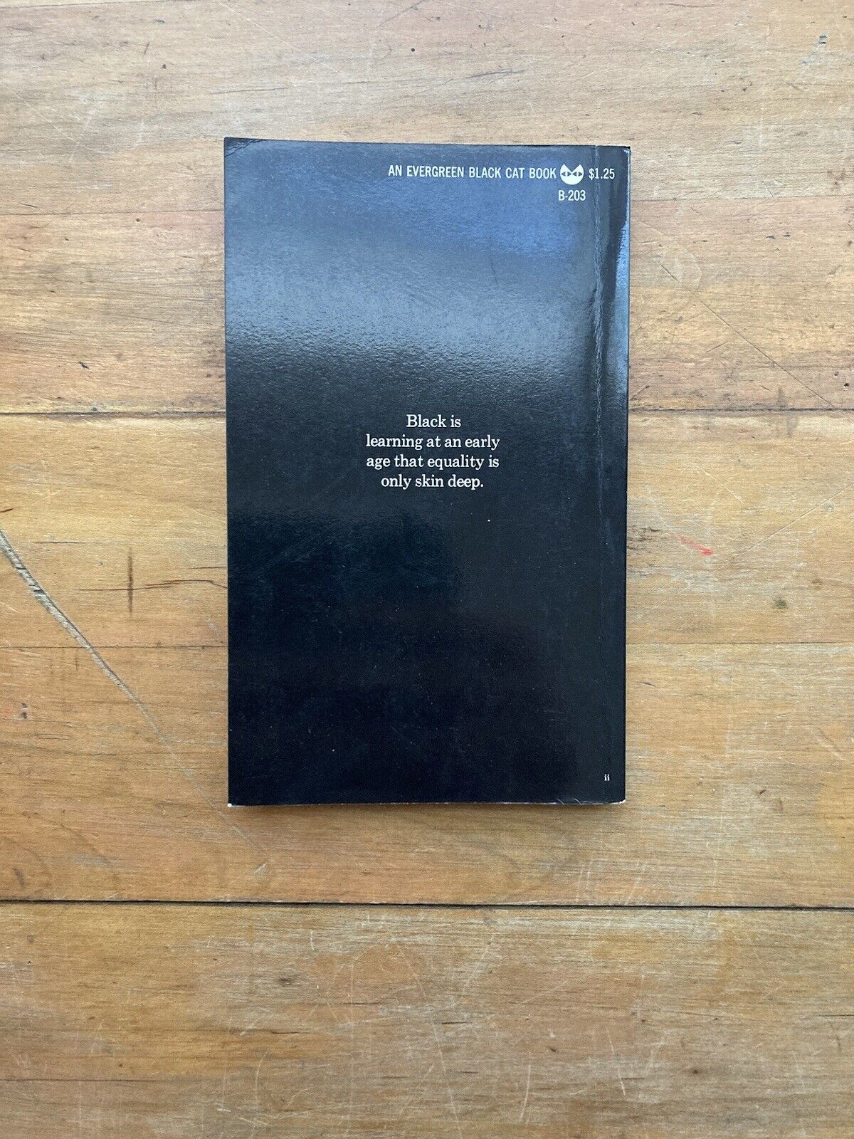 Black Is by Turner Brown, Jr. Grove Press. First printing, 1969.