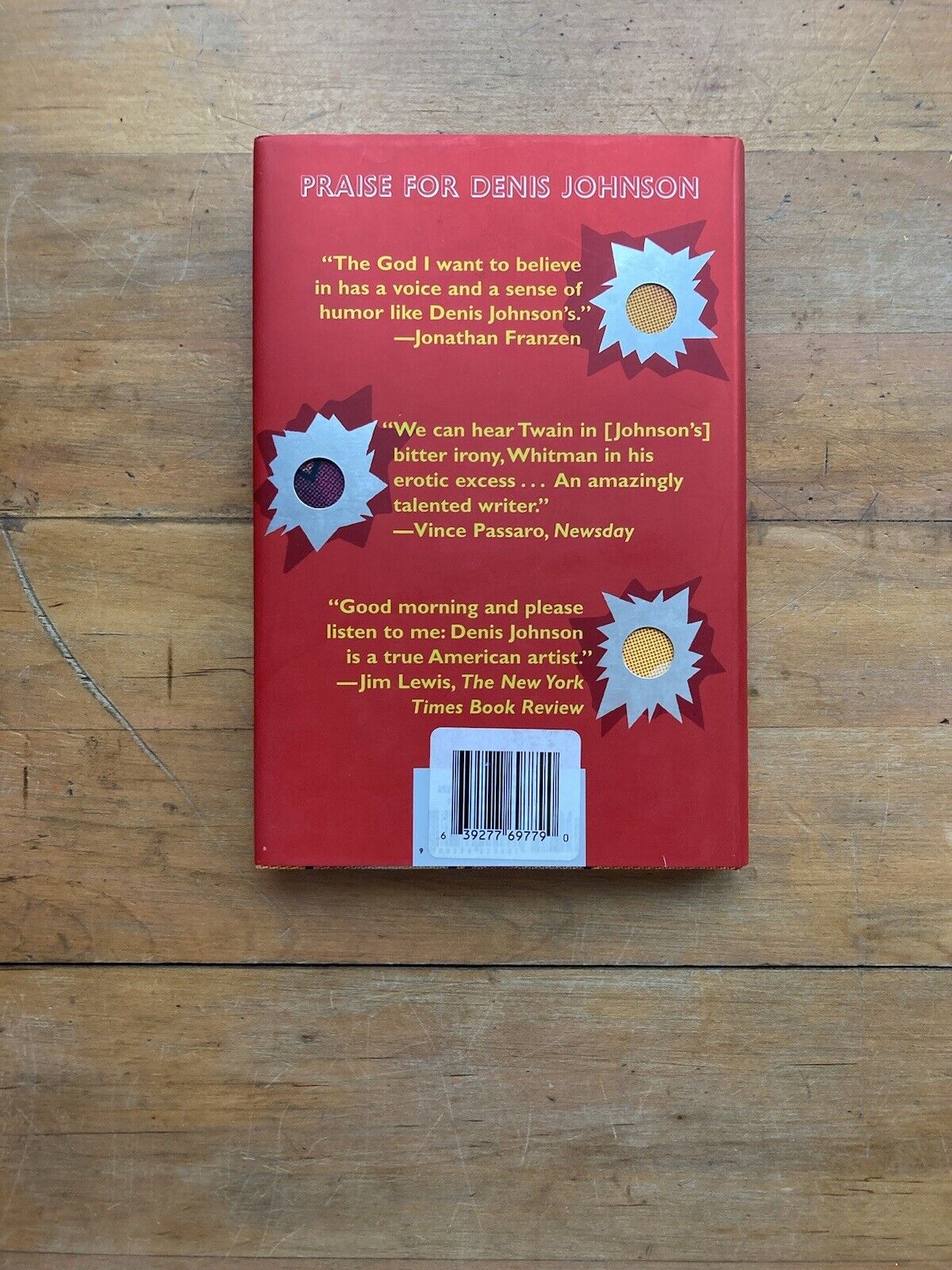 Nobody Move by Denis Johnson. Farrar, Straus and Giroux. First Edition. 2009.