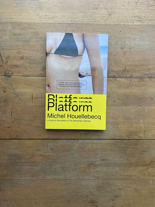 Platform by Michel Houellebecq. Vintage International Edition. 2004.