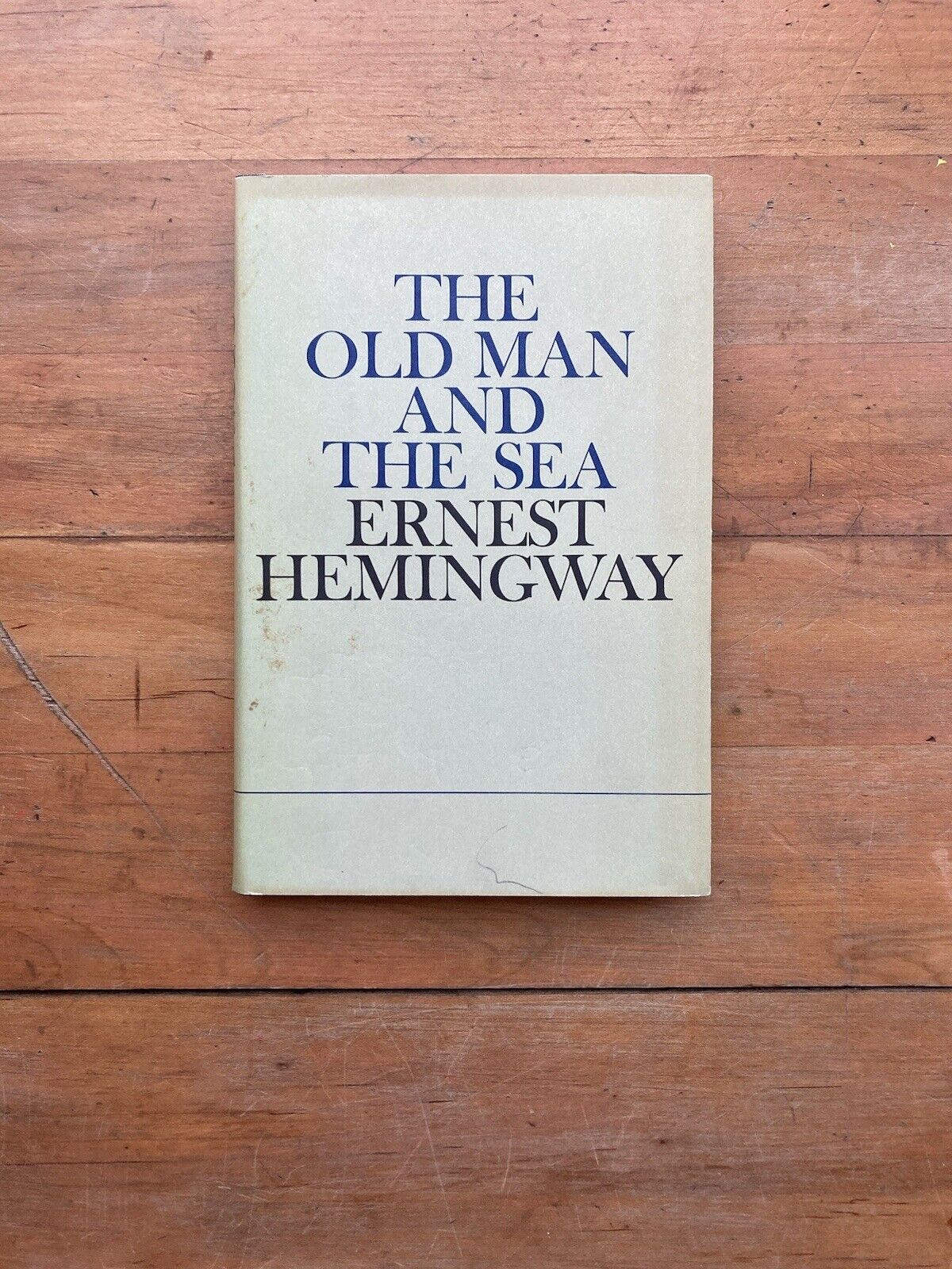 The Old Man and The Sea by Ernest Hemingway. Charles Scribner’s Sons. 1952.