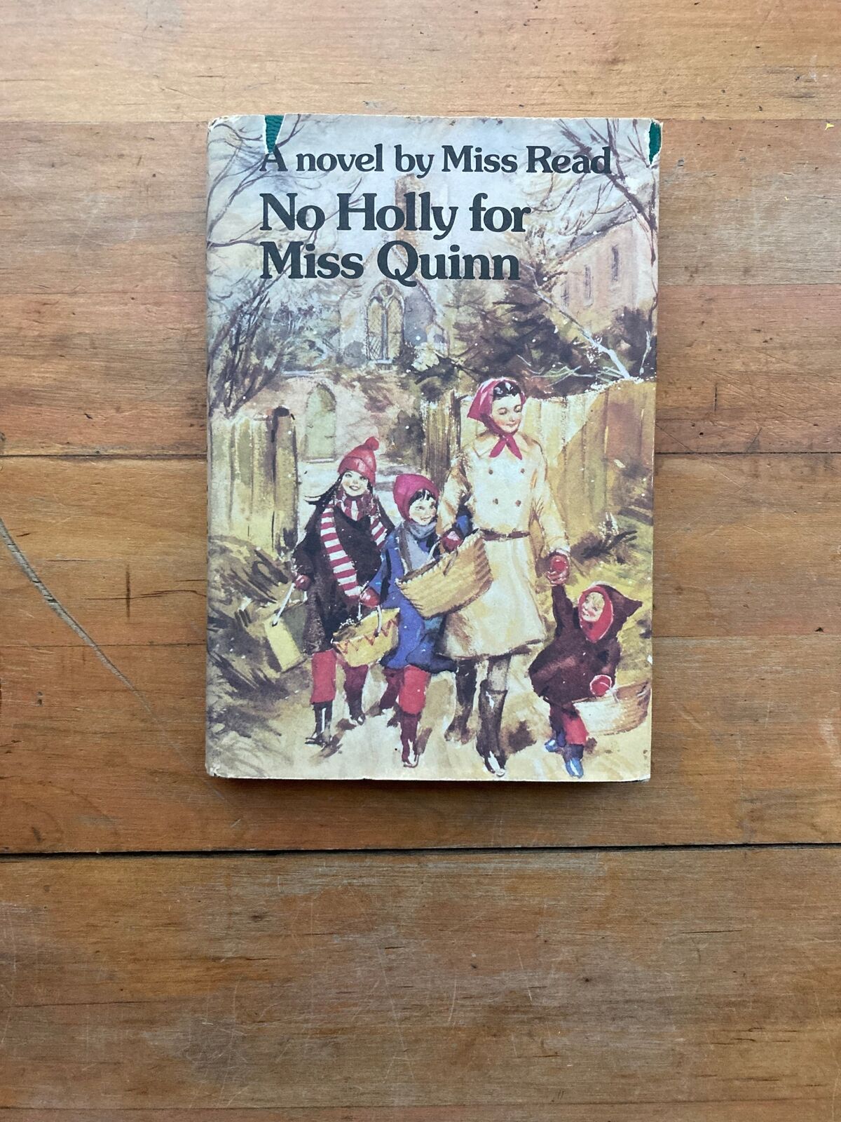 No Holly for Miss Quinn by Miss Read. Houghton Mifflin Company. 1976.