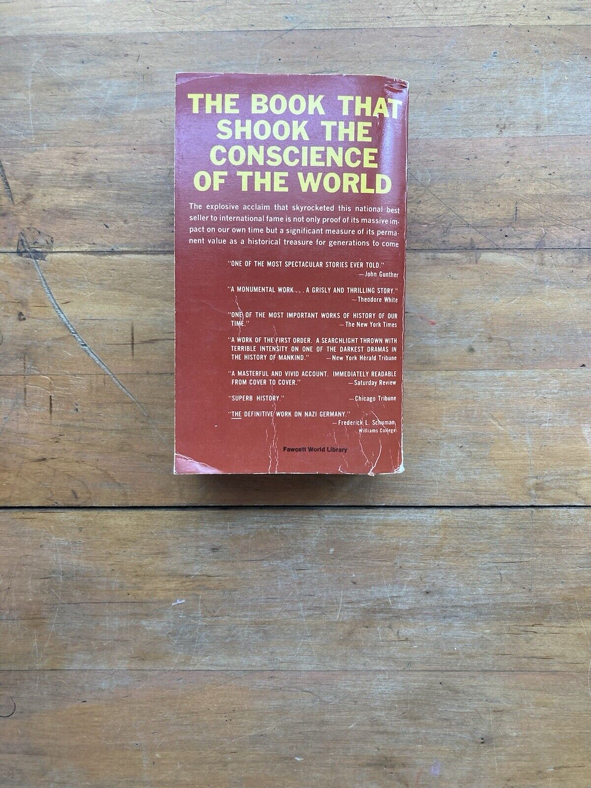 The Rise and Fall of the Third Reich by William L. Shirer.