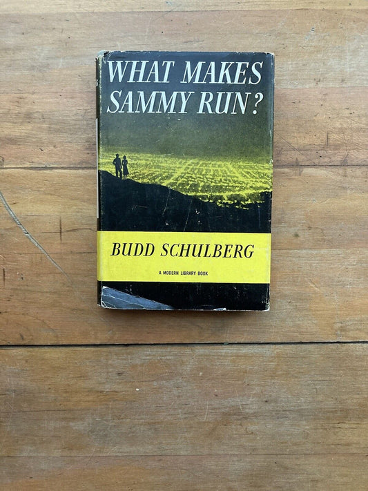 What Makes Sammy Run? Budd Schulberg. The Modern Library. 1952.