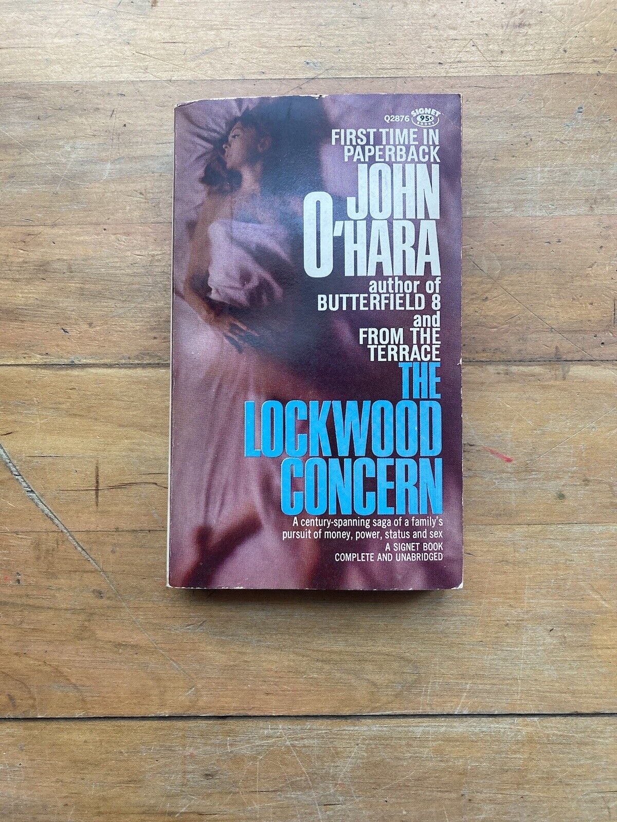 The Lockwood Concern by John O’Hara. Signet Books. 1966.