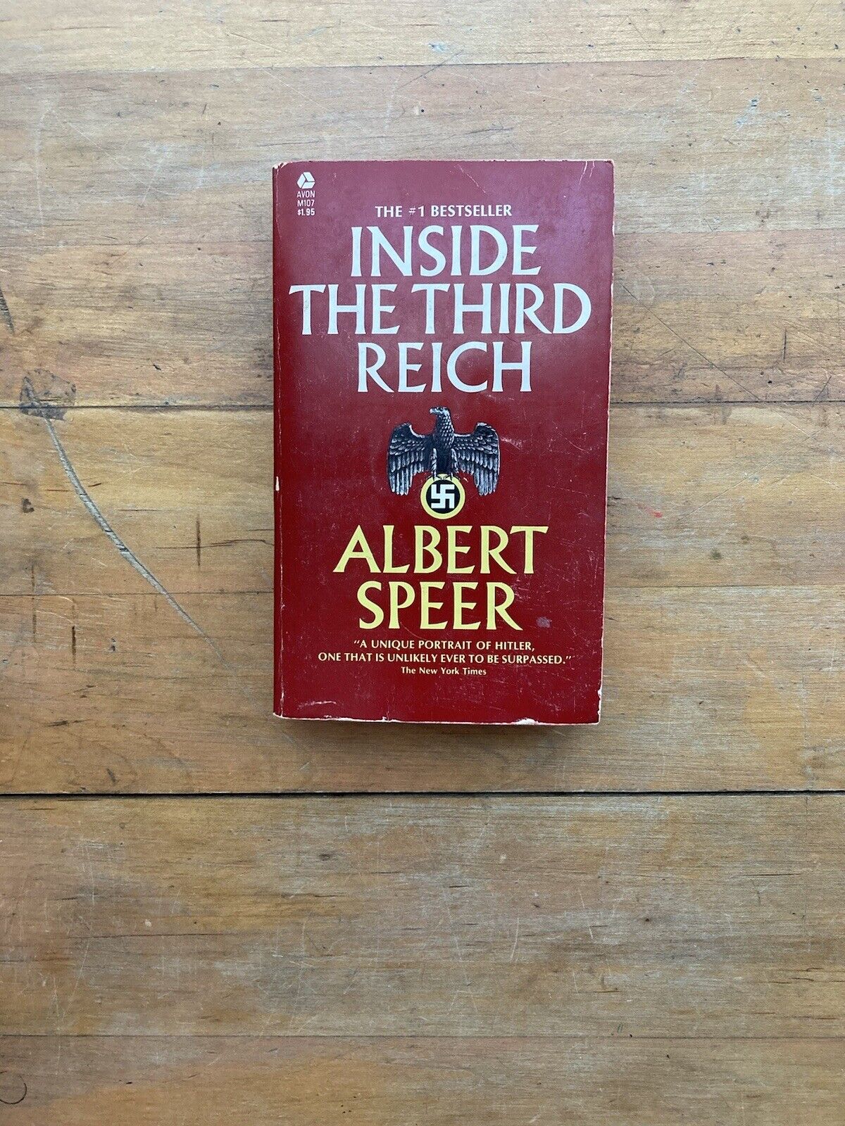 Inside the Third Reich by Albert Speer. Avon Books. First printing, 1971.