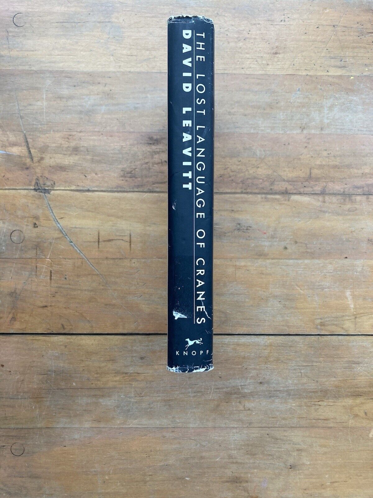 The Lost Languages of Cranes by David Leavitt. First Edition. 1986.