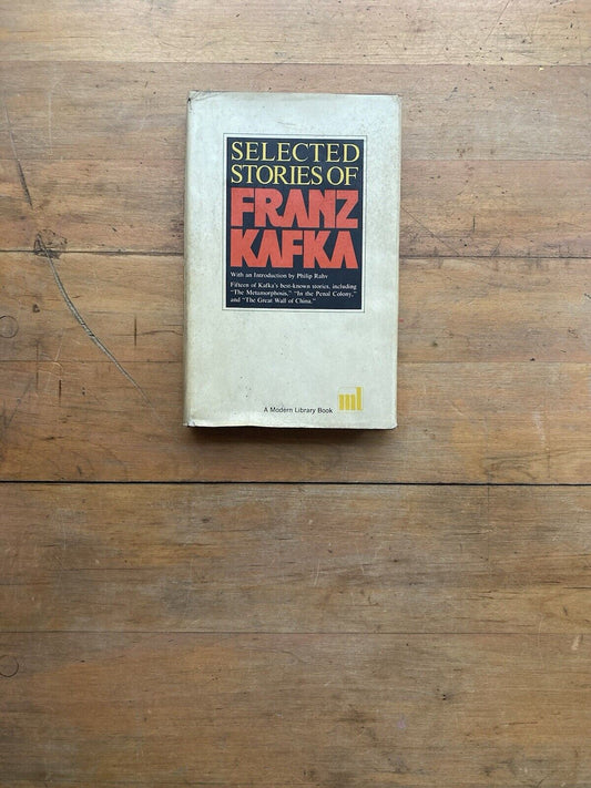 Selected Stories of Franz Kafka. The Modern Library. 1952.