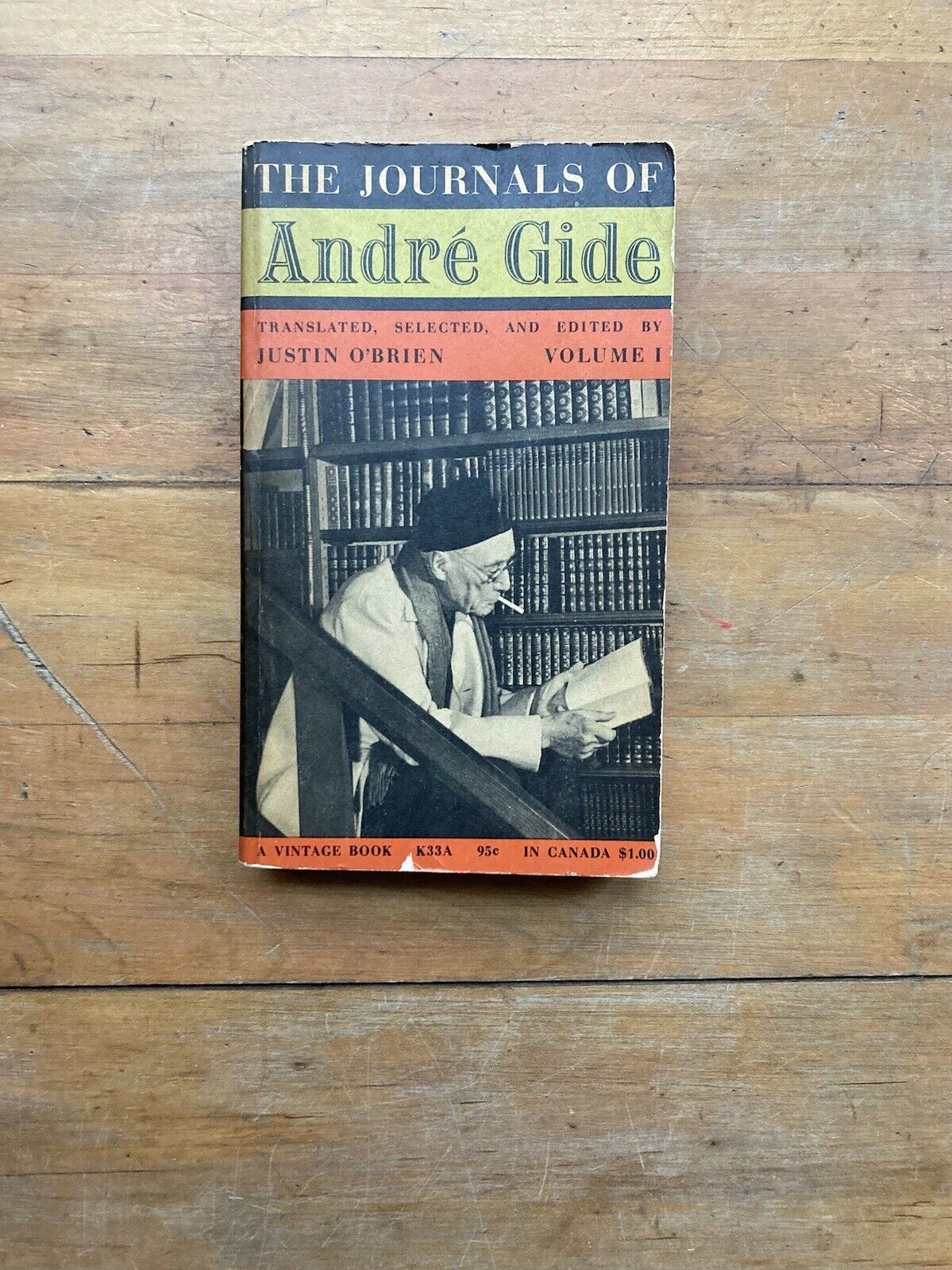 The Journals of André Gide: Volume 1. Vintage Books Edition. 1956.