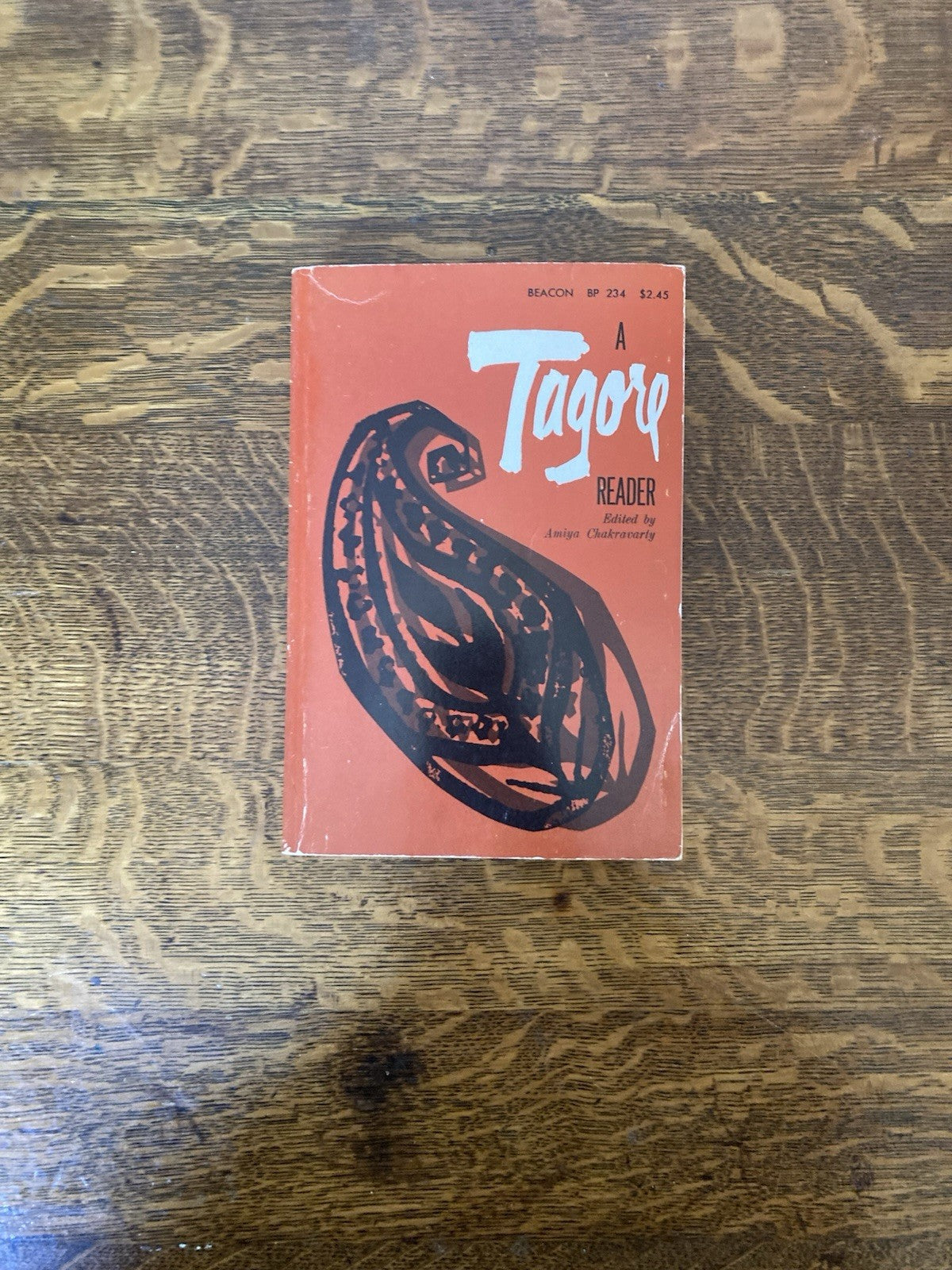 A Tagore Reader. Edited by Amiya Chakravarty. Beacon Press. 1967.