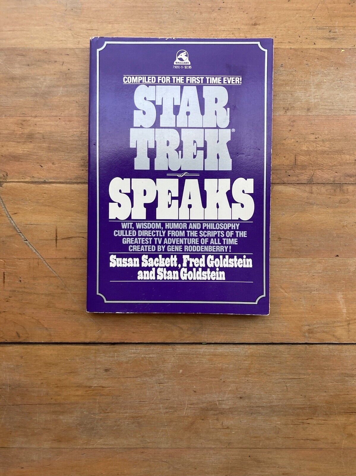 Star Trek Speaks. Wallaby. 1979.