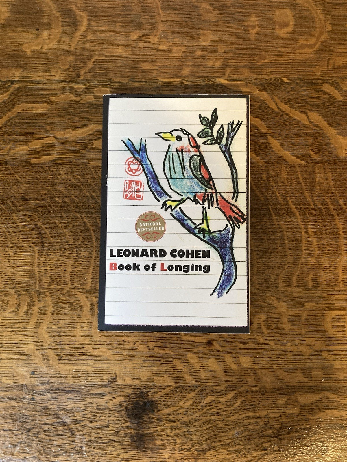 Book of Longing by Leonard Cohen. Ecco. 2006.