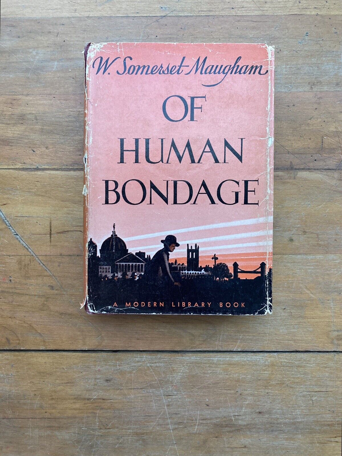 Of Human Bondage by W. Somerset Maugham. The Modern Library. 1942. HC/DJ.