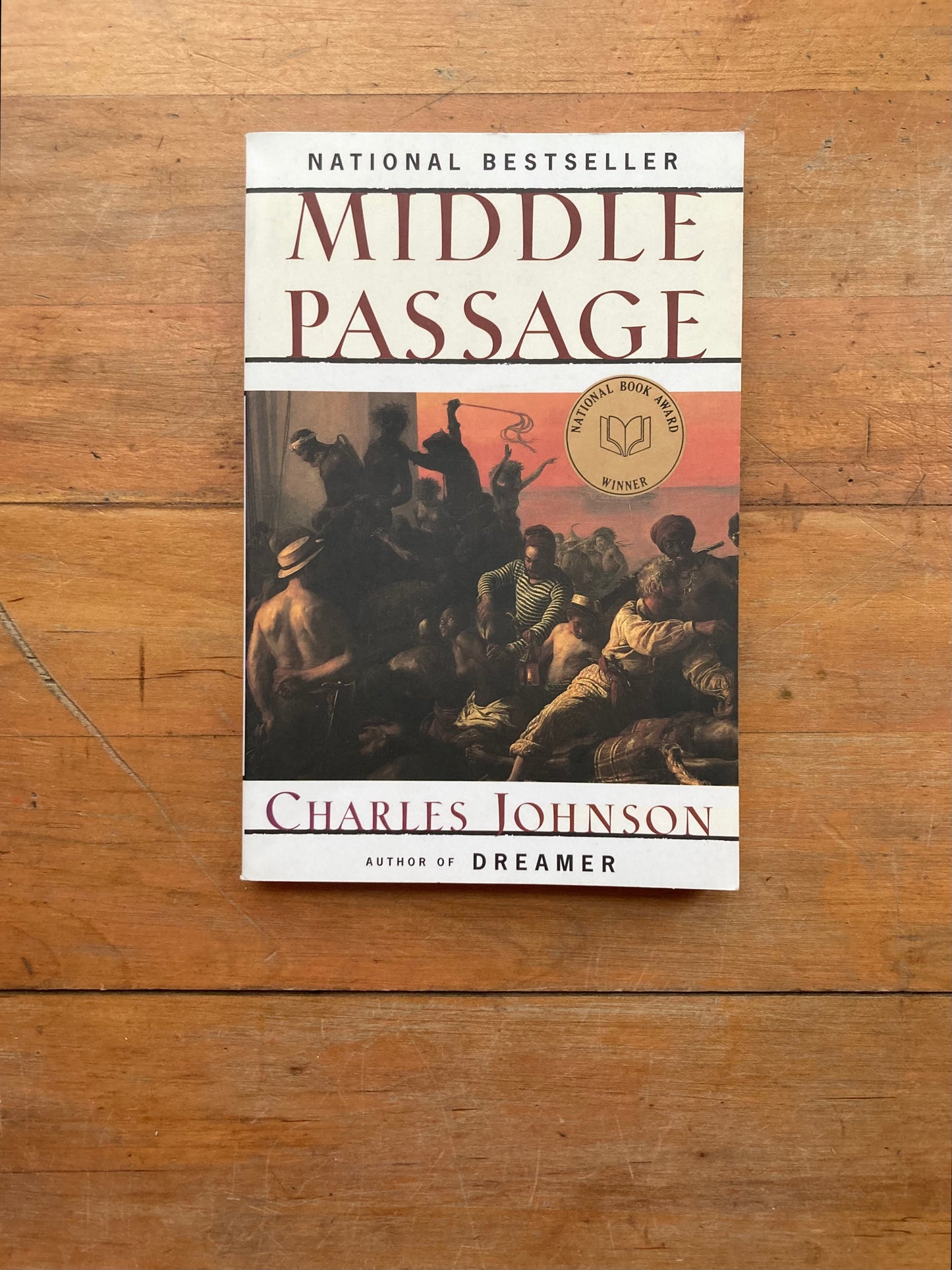 Middle Passage by Charles Johnson. Scribner Paperback Fiction. 1998.