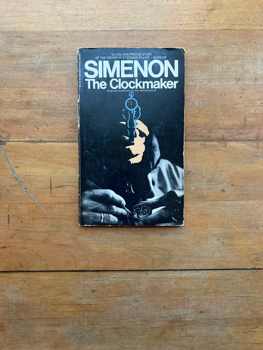 The Clockmaker by Georges Simenon. A Harvest/HBJ Book. 1977.