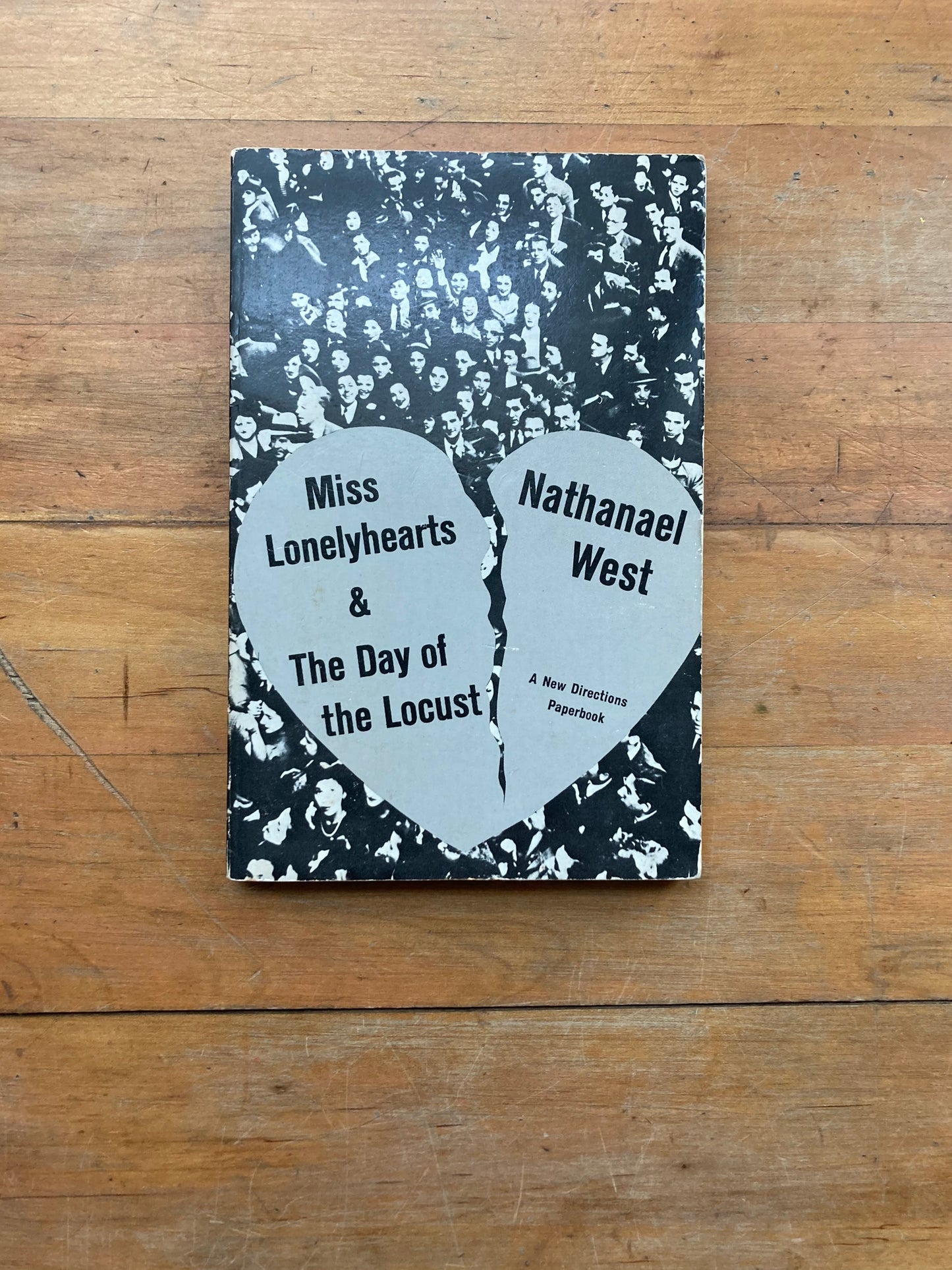 Miss Lonelyhearts & The Day of the Locusts by Nathaniel West. A New Directions Paperbook. 15th printing.