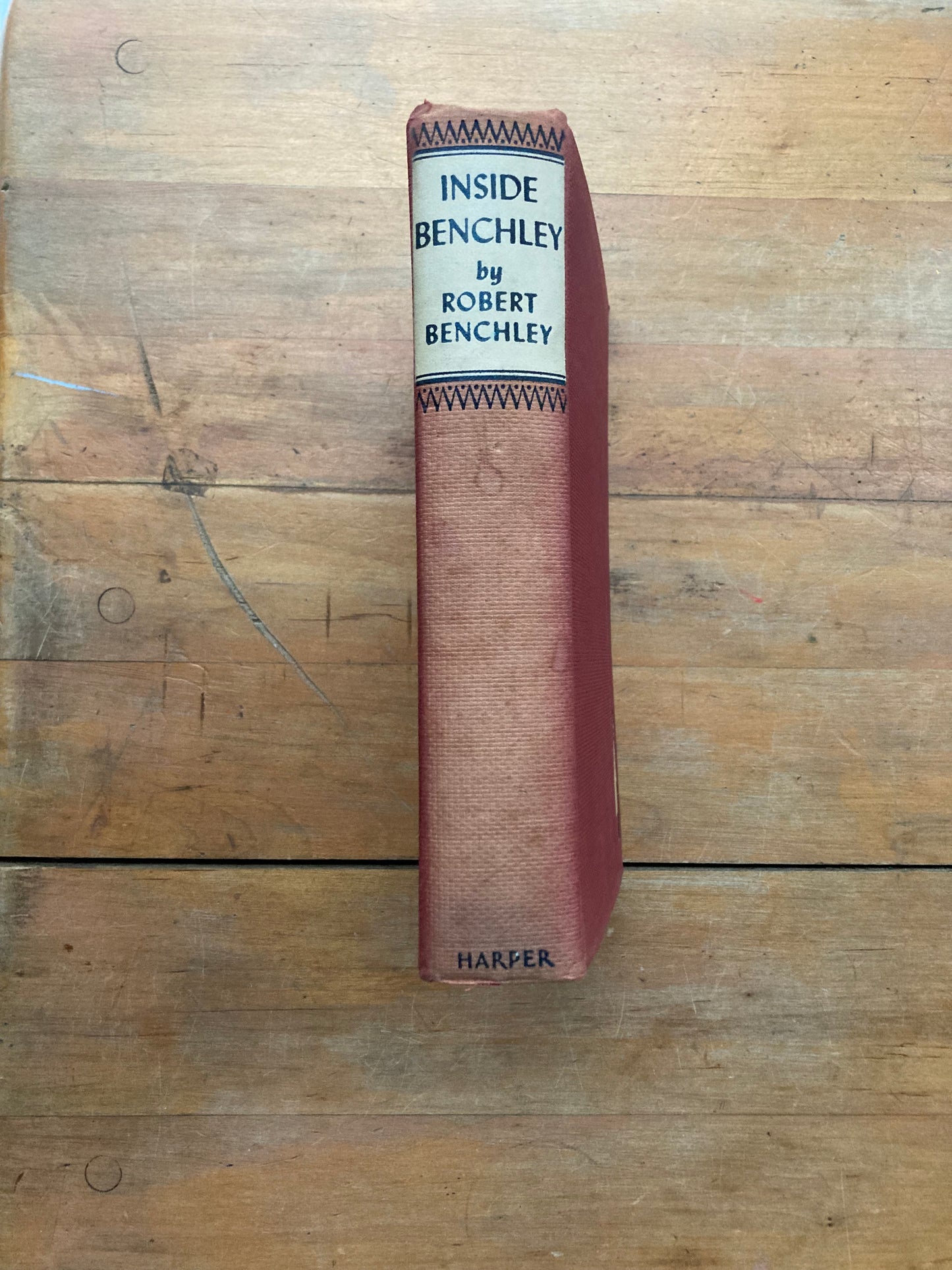 Inside Benchley by Robert Benchley. Illustrated by Gluyas Williams. Harper & Brothers. First Edition. 1942.