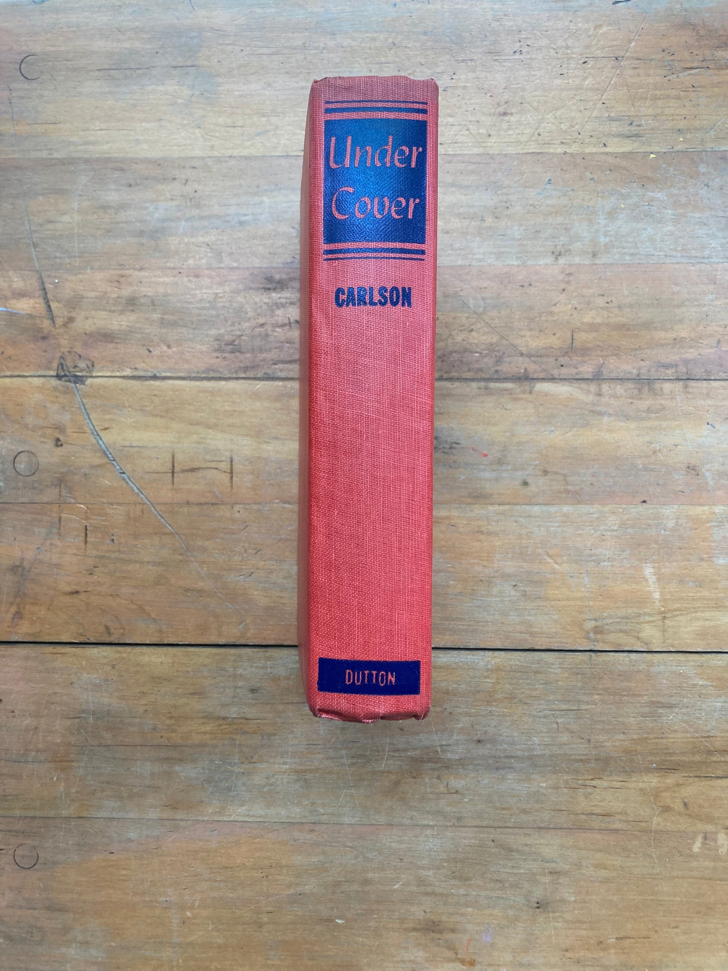 Under Cover by John Roy Carlson. E.P. Dutton. 3rd printing, 1943.